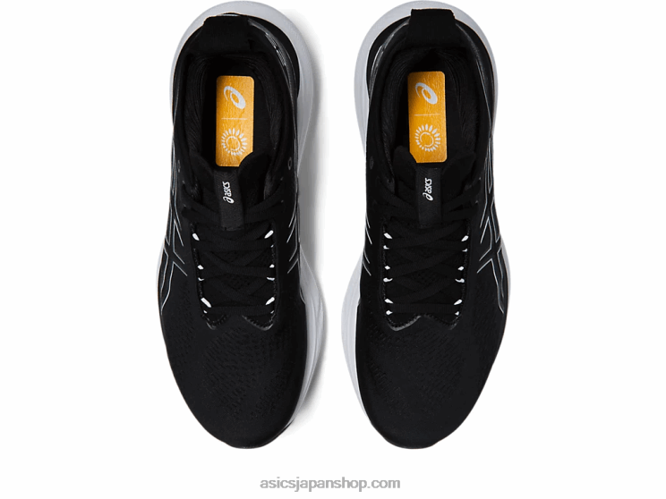 ゲルニンバス 25 L20V334Asics ブラック/ピュアシルバー