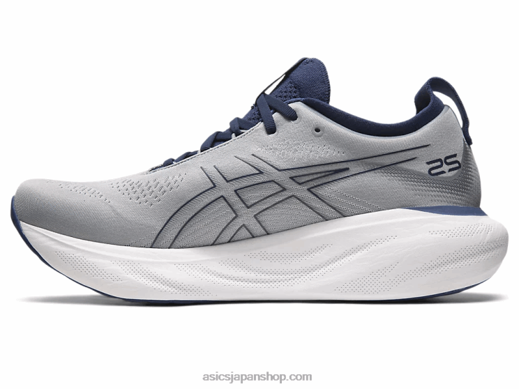 ゲルニンバス 25 ワイド L20V338Asics シートロック/インディゴブルー