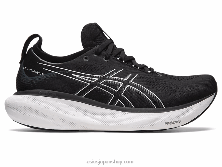 ゲルニンバス 25 ワイド L20V340Asics ブラック/ピュアシルバー
