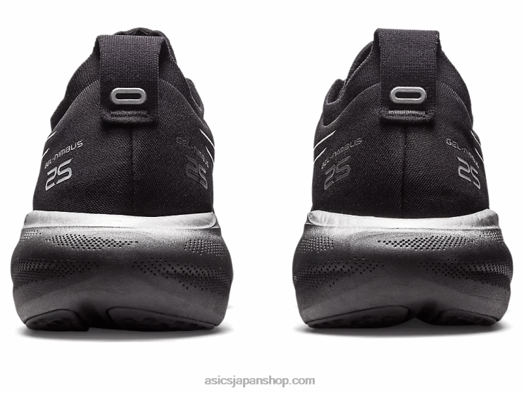 ゲルニンバス 25 プラチナ L20V342Asics ブラック/ピュアシルバー