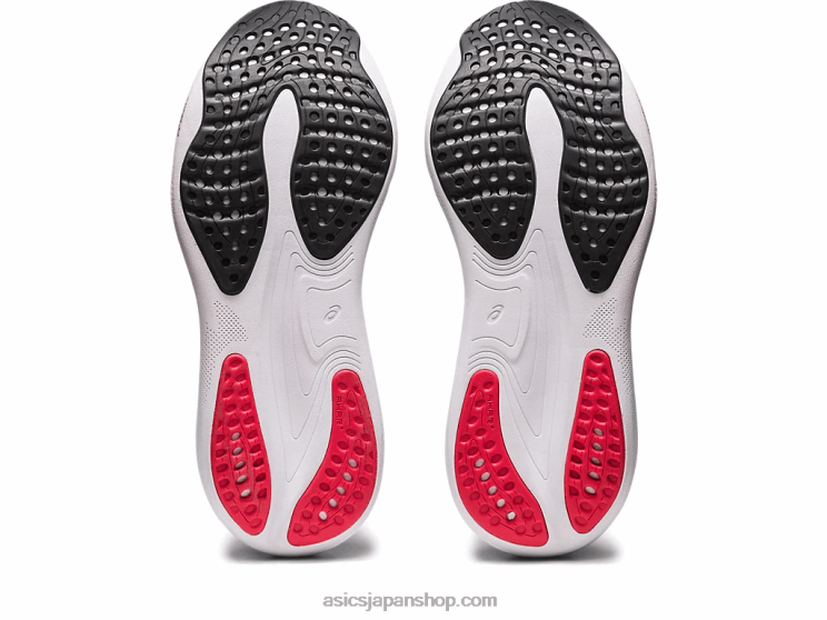 ゲルニンバス 25 L20V6Asics ブラック/エレクトリックレッド