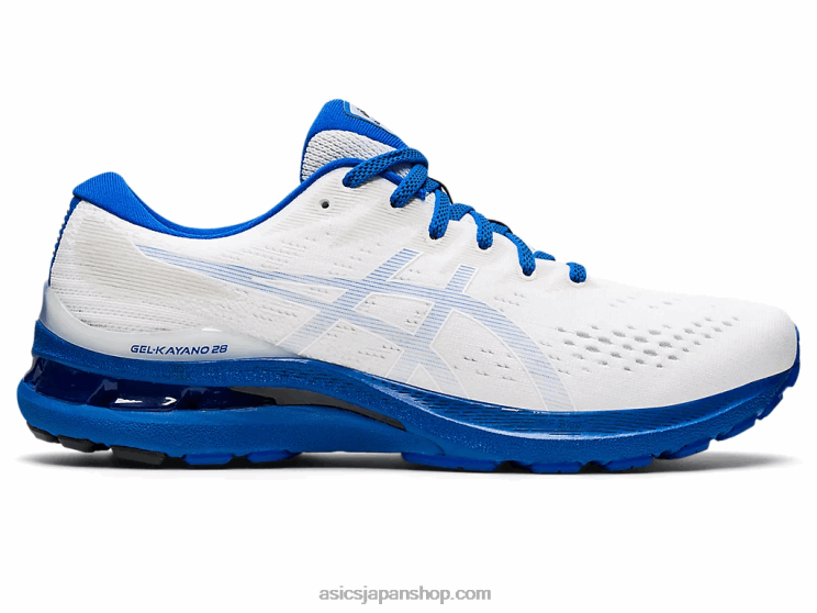 ゲルカヤノ 28 L20V1199Asics ホワイト/マグロブルー