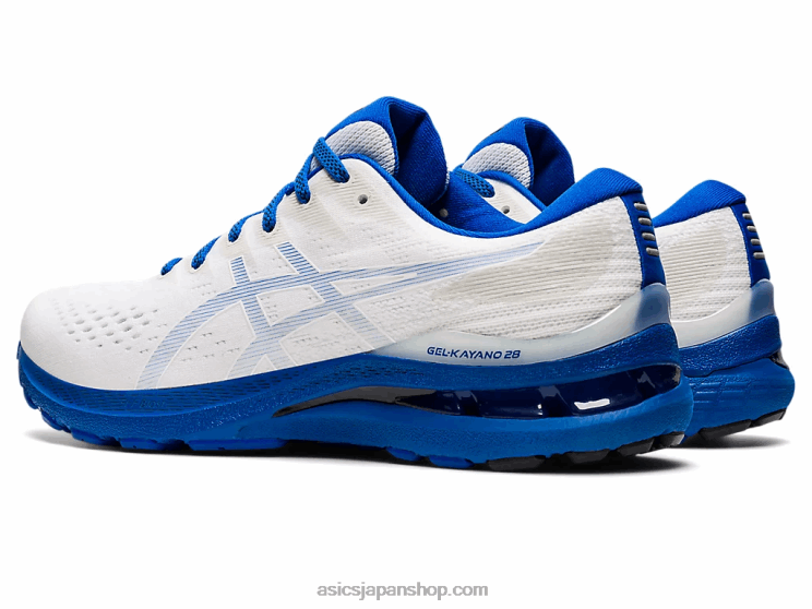 ゲルカヤノ 28 L20V1199Asics ホワイト/マグロブルー