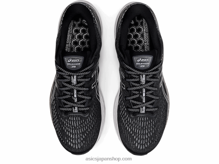ゲルカヤノ 28 ワイド L20V1871Asics 黒、白