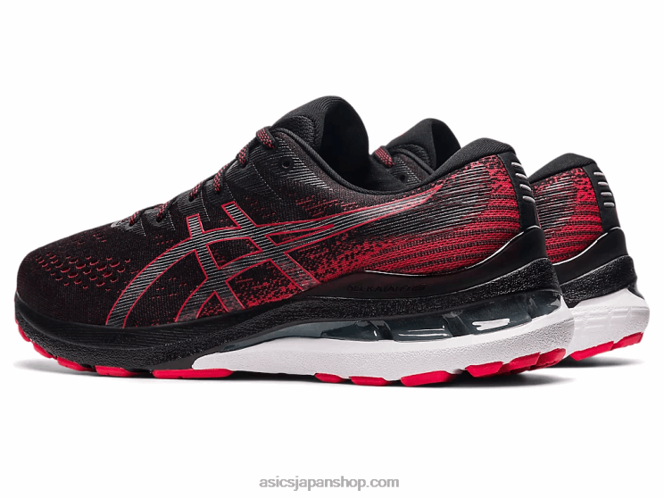 ゲルカヤノ 28 L20V1878Asics ブラック/エレクトリックレッド