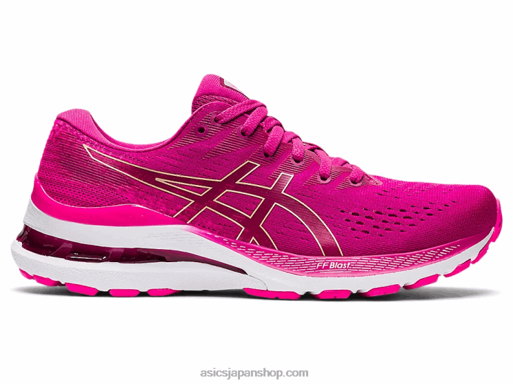 ゲルカヤノ 28 L20V3356Asics フューシャレッド/ピンクグロ