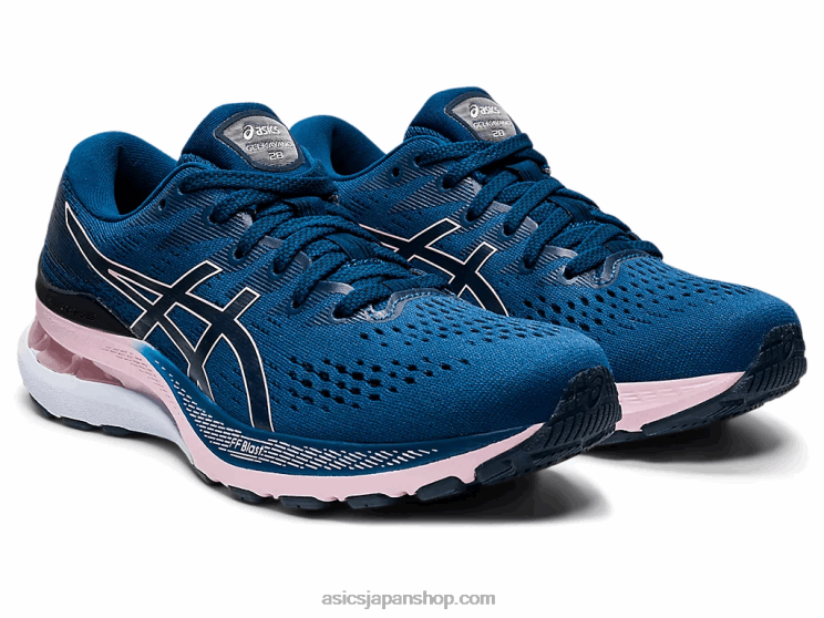 ゲルカヤノ 28 L20V3537Asics マコブルー/ベアリーローズ