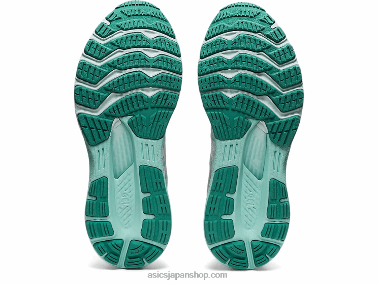ゲルカヤノ 28 L20V3538Asics ホワイト/オアシスグリーン