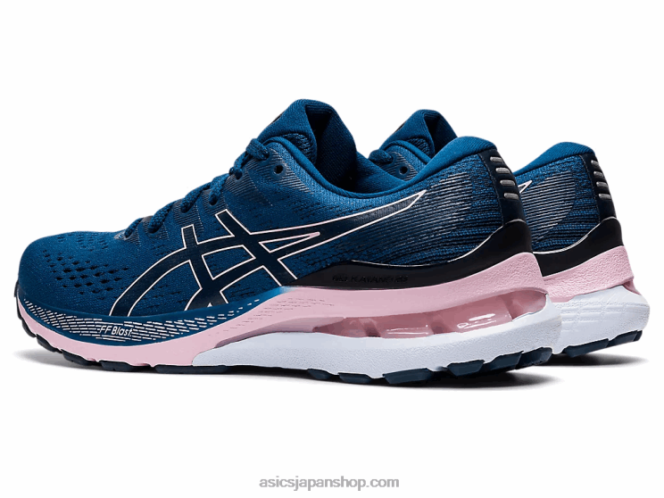 ゲルカヤノ 28 ワイド L20V3553Asics マコブルー/ベアリーローズ
