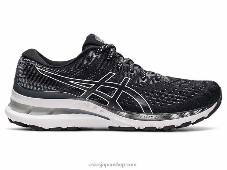 ゲルカヤノ 28 ナロー L20V3866Asics 黒、白