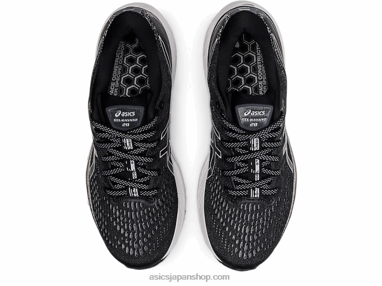 ゲルカヤノ 28 L20V3915Asics 黒、白