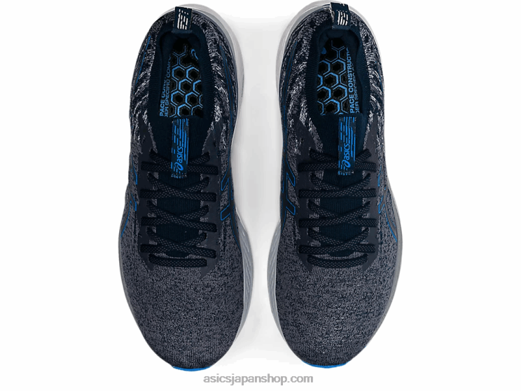 ゲルカヤノ 28mk L20V1642Asics キャリアグレー/エレクトリックブルー