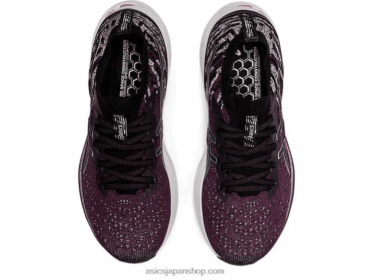 ゲルカヤノ 28mk L20V3555Asics ディーププラム/ブラック