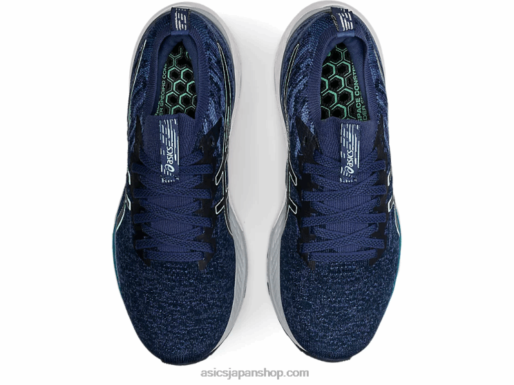 ゲルカヤノ 28mk L20V3623Asics フレンチブルー/フレッシュアイス