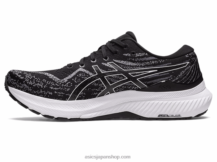 ゲルカヤノ 29 ワイド L20V1177Asics 黒、白