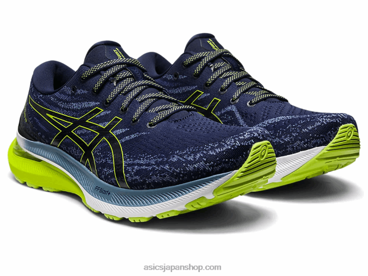 ゲルカヤノ 29 L20V159Asics ミッドナイト/ライムゼスト