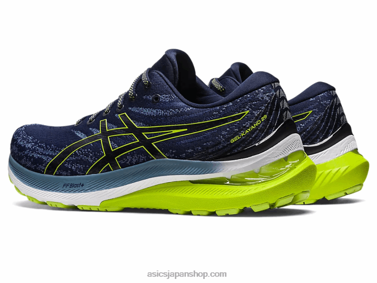 ゲルカヤノ 29 L20V159Asics ミッドナイト/ライムゼスト