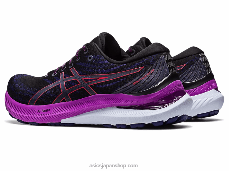 ゲルカヤノ 29 L20V3135Asics 黒/赤の警告