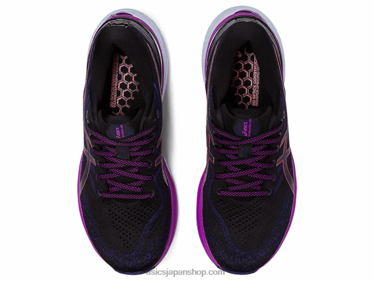 ゲルカヤノ 29 L20V3135Asics 黒/赤の警告