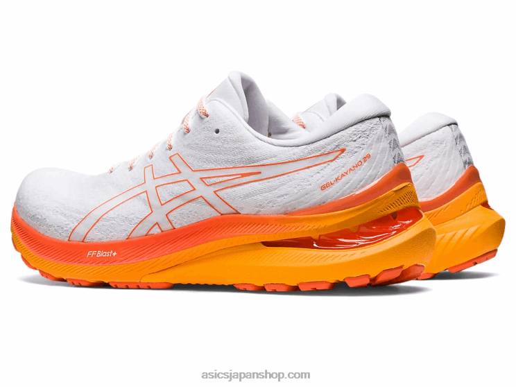 ゲルカヤノ 29 L20V330Asics ホワイト/ノバオレンジ