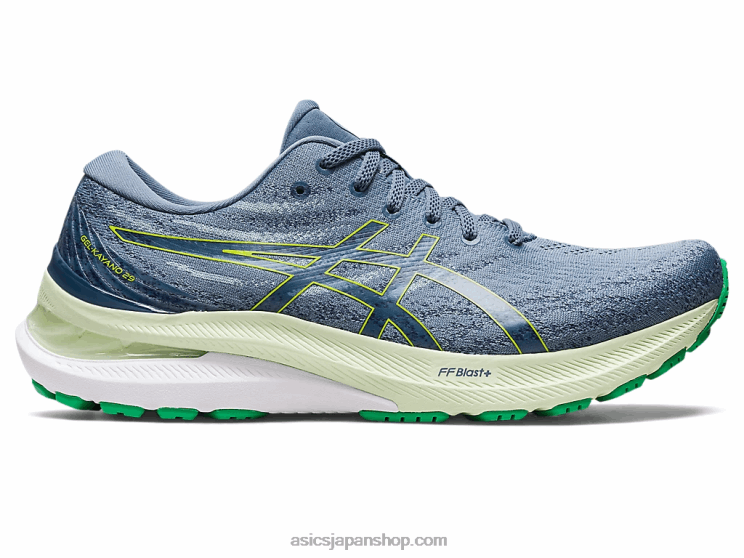 ゲルカヤノ 29 L20V380Asics スチールブルー/ライムゼスト