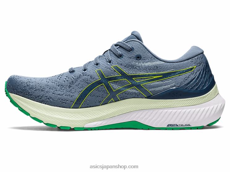 ゲルカヤノ 29 L20V380Asics スチールブルー/ライムゼスト