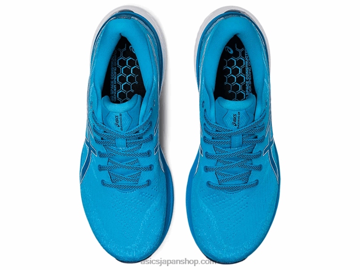 ゲルカヤノ 29 エクストラワイド L20V391Asics アイランドブルー/ホワイト