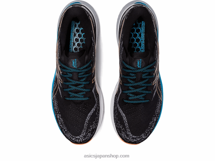 ゲルカヤノ 29 L20V397Asics ブラック/サンピーチ