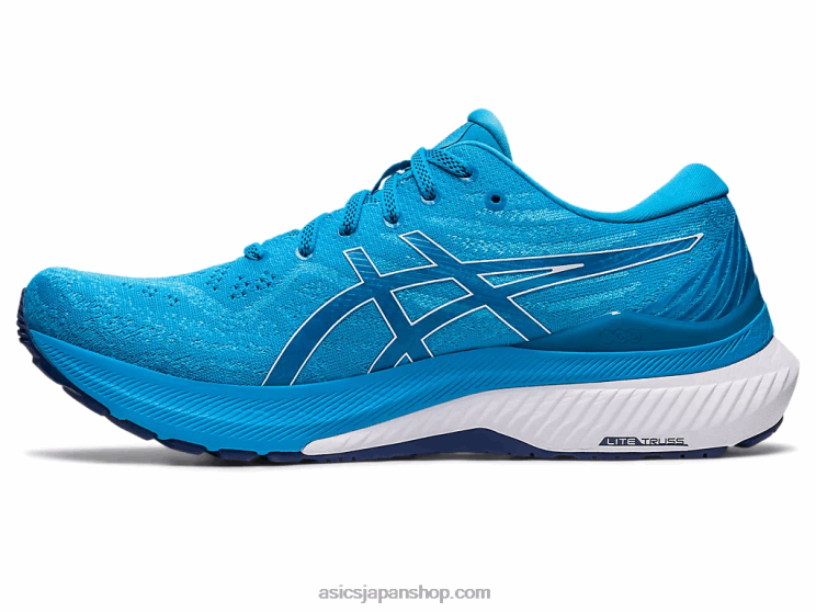 ゲルカヤノ 29 ワイド L20V400Asics アイランドブルー/ホワイト