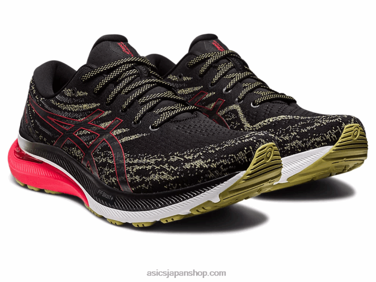 ゲルカヤノ 29 L20V431Asics ブラック/エレクトリックレッド