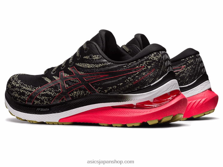 ゲルカヤノ 29 L20V431Asics ブラック/エレクトリックレッド