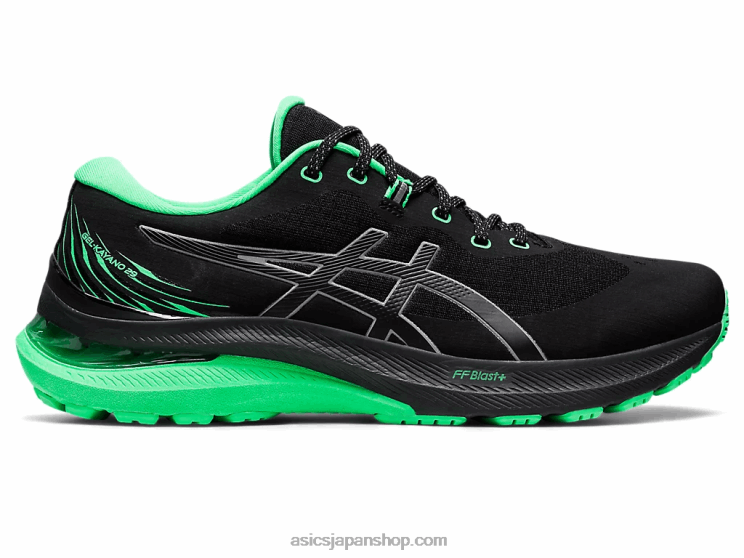 ゲルカヤノ 29 ライトショー L20V725Asics 黒/新葉