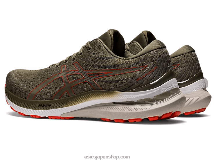 ゲルカヤノ 29 L20V945Asics マントルグリーン/チェリートマト