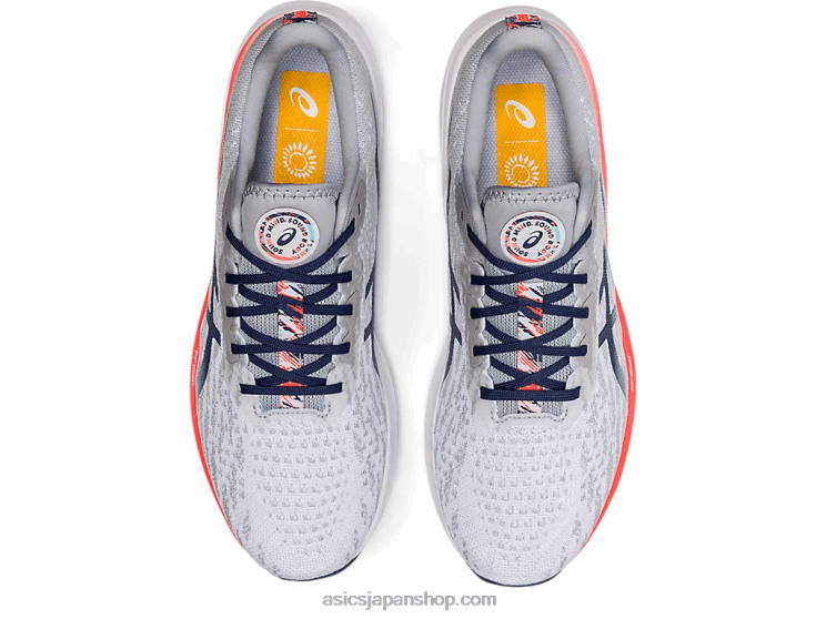 ダイナブラスト2 L20V1441Asics グレイシャーグレー/サンダーブルー