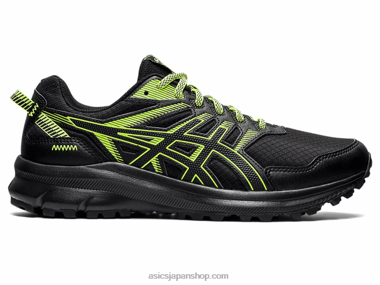 トレイルスカウト2 L20V1535Asics ブラック/ハザードグリーン