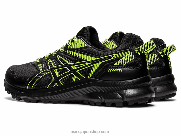 トレイルスカウト2 L20V1535Asics ブラック/ハザードグリーン
