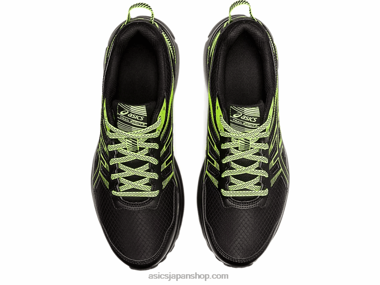 トレイルスカウト2 L20V1535Asics ブラック/ハザードグリーン