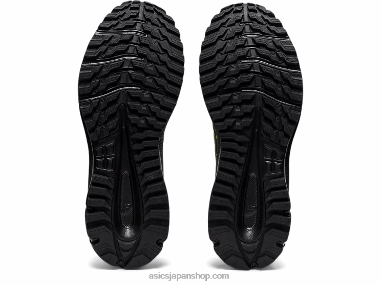 トレイルスカウト2 L20V1535Asics ブラック/ハザードグリーン