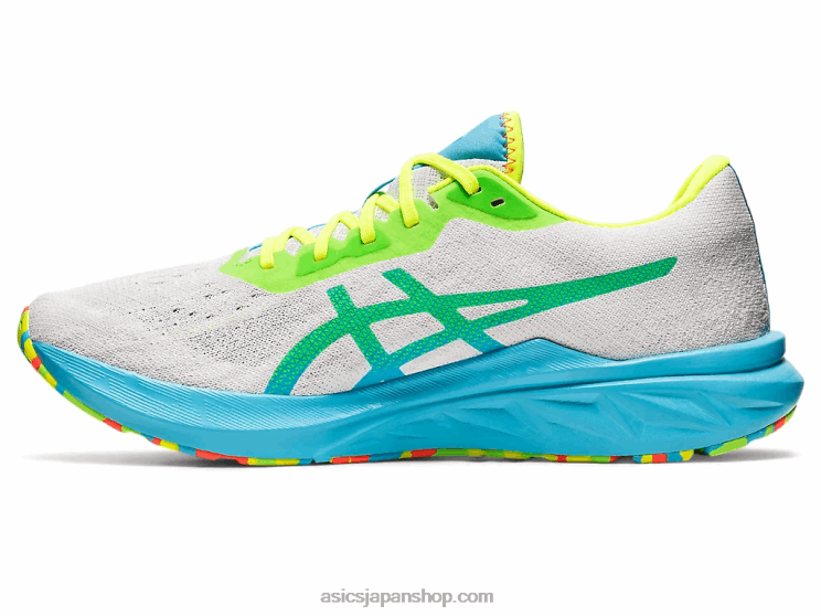 ダイナブラスト2 L20V1738Asics 白/緑のヤモリ
