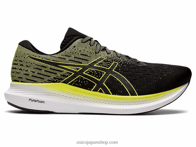 2を食べます L20V1774Asics ブラック/グローイエロー