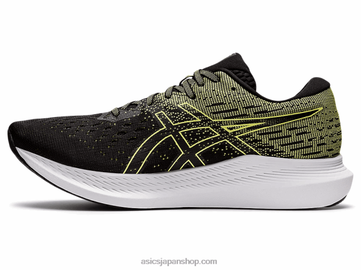 2を食べます L20V1774Asics ブラック/グローイエロー