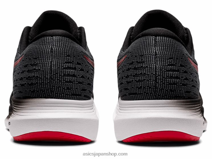 2を食べます L20V1781Asics ブラック/エレクトリックレッド