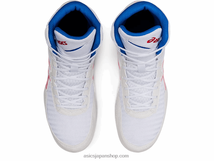 マットコントロール2 L20V1827Asics ホワイト/エレクトリックレッド