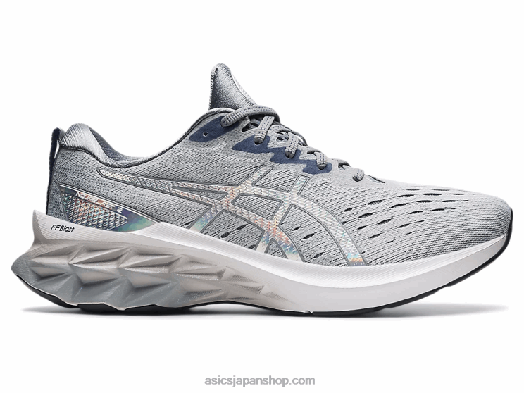 ノバブラスト 2 プラチナ L20V1839Asics ピエモンテグレー/ホワイト