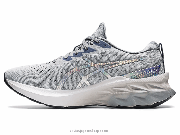 ノバブラスト 2 プラチナ L20V1839Asics ピエモンテグレー/ホワイト