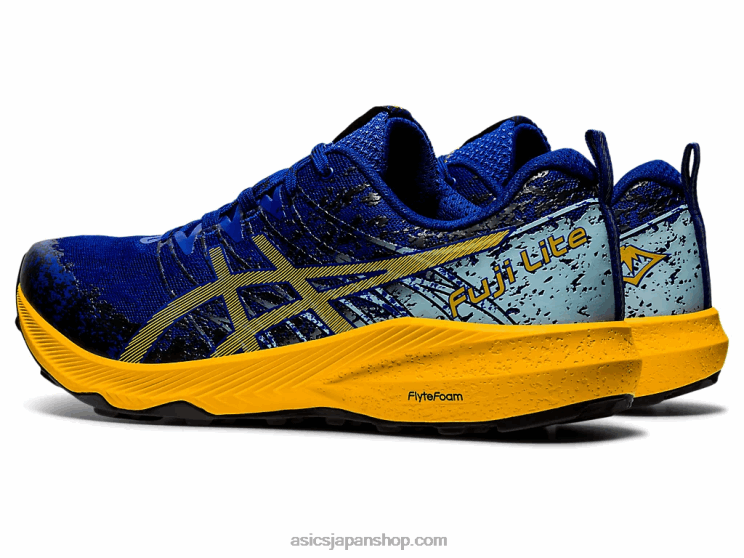 フジライト2 L20V1866Asics モナコブルー/サンフラワー