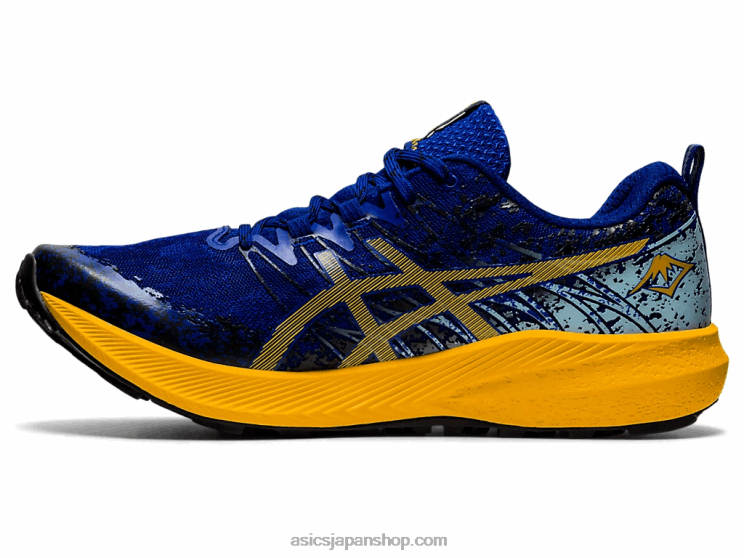 フジライト2 L20V1866Asics モナコブルー/サンフラワー