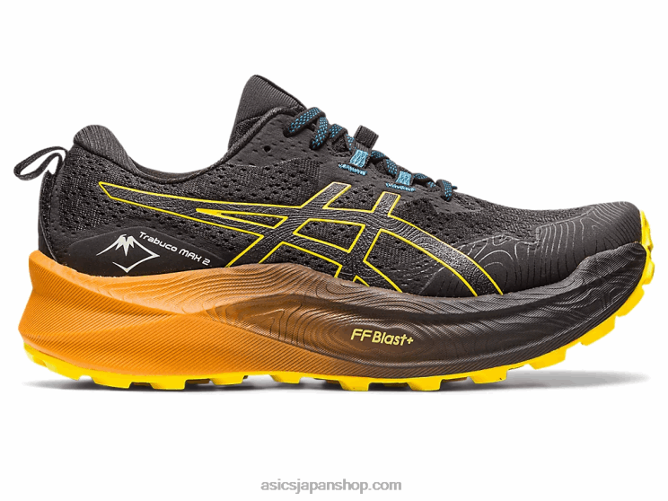 トラブコマックス2 L20V188Asics ブラック/ゴールデンイエロー