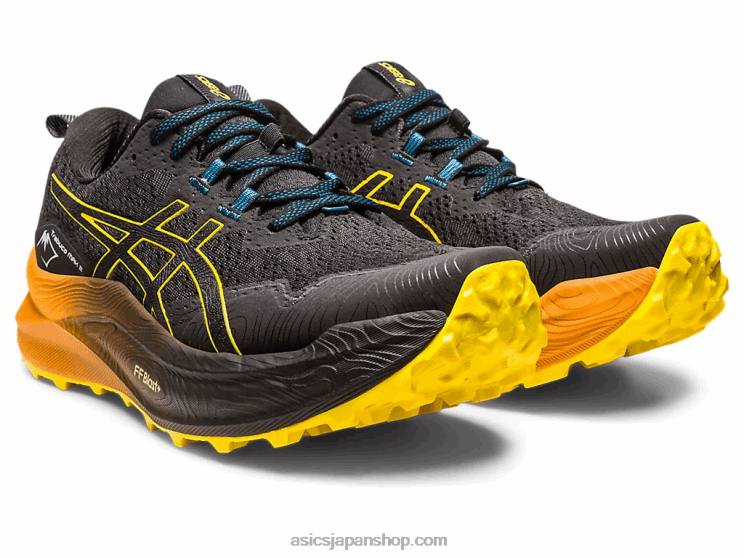 トラブコマックス2 L20V188Asics ブラック/ゴールデンイエロー