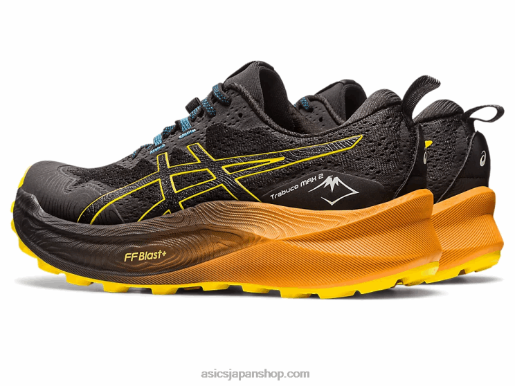 トラブコマックス2 L20V188Asics ブラック/ゴールデンイエロー
